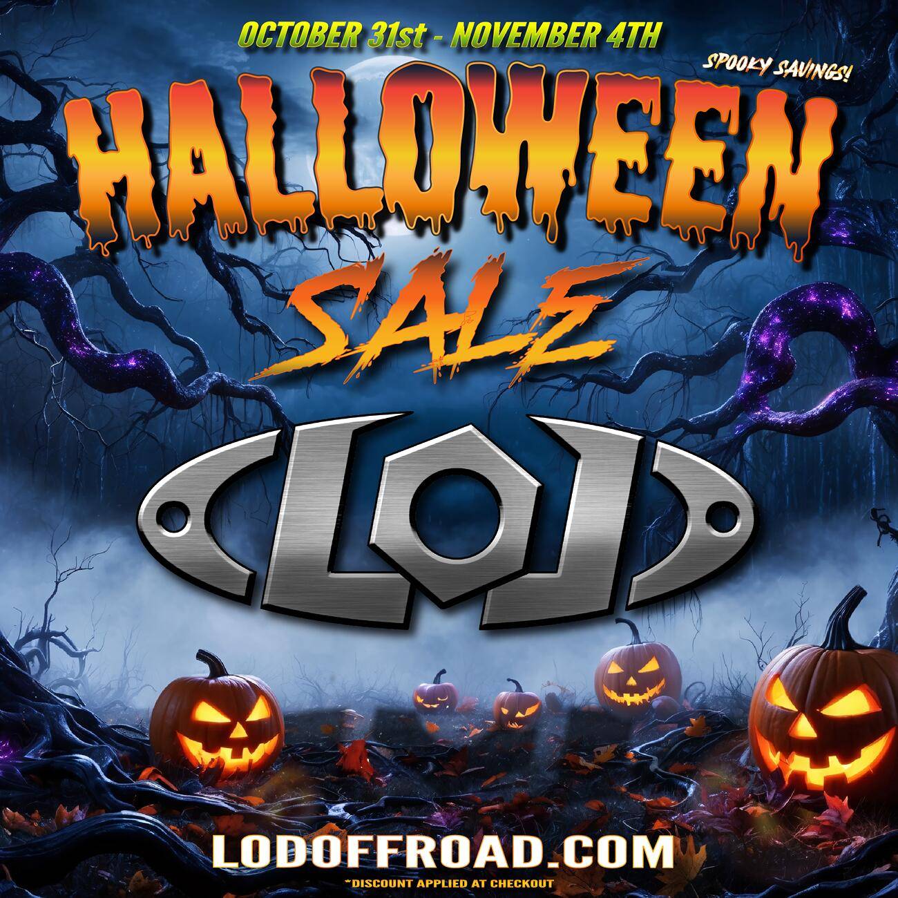 Ford Bronco Our Halloween Sale has started! LoD Offroad Halloween 2024 Image-01