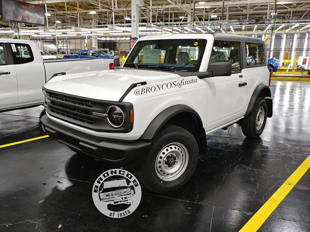 Ford Bronco Ford's Hairy Armpit (4d base) Oxford White Base Bronco 2