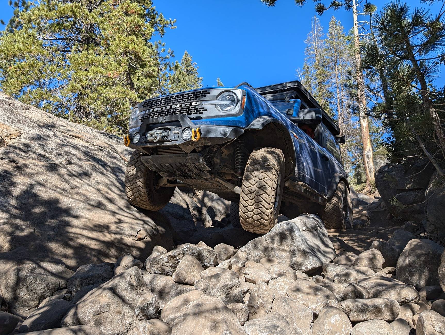 Ford Bronco 17 days, 3258 miles, 6 trails, 13 mpg, 102 hours seat time, 1 big crunch PXL_20241013_211553241