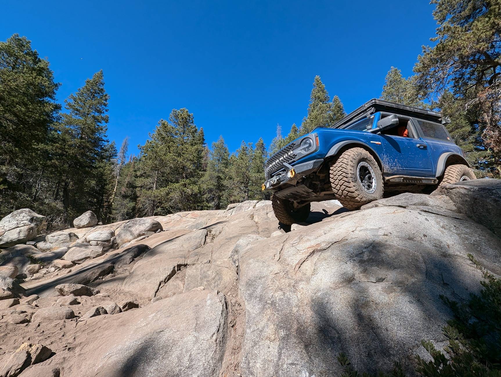 Ford Bronco 17 days, 3258 miles, 6 trails, 13 mpg, 102 hours seat time, 1 big crunch PXL_20241013_201650757