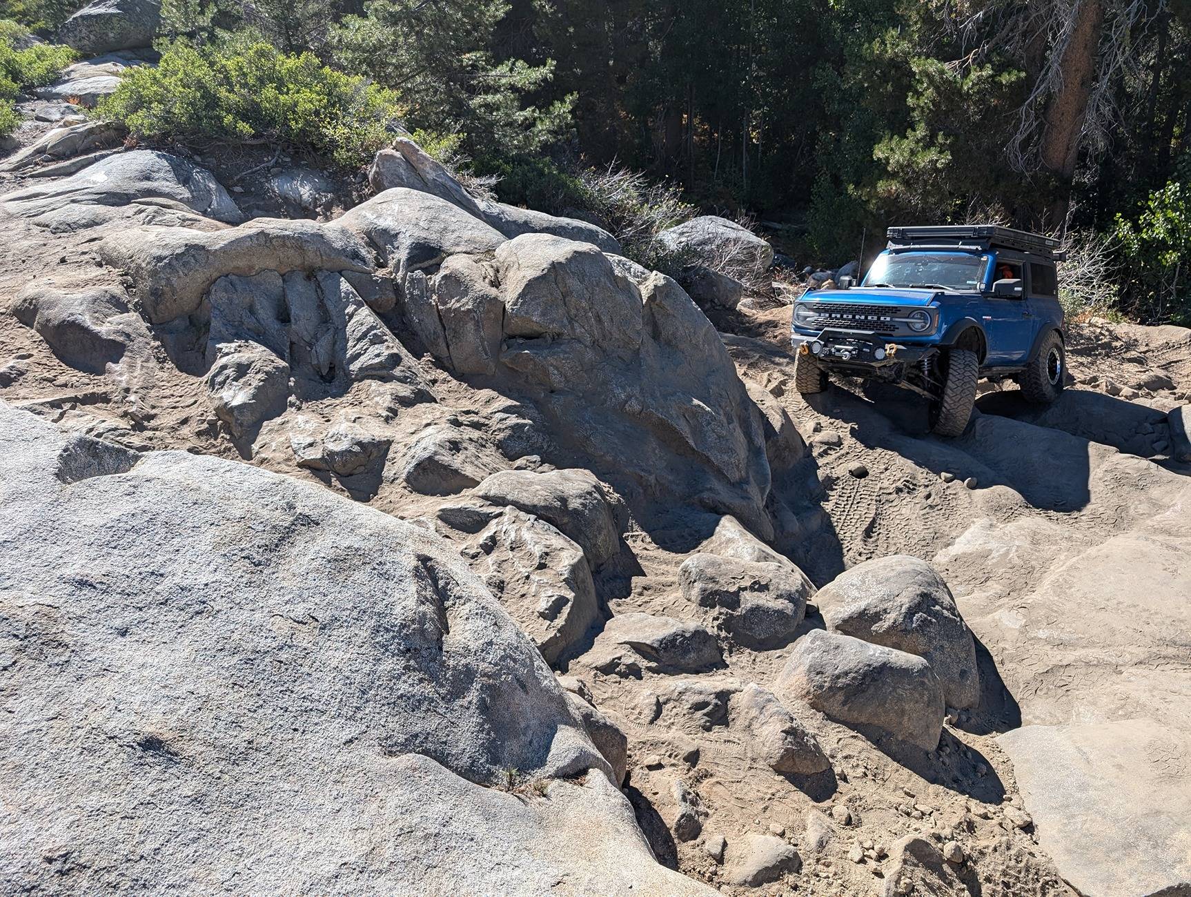 Ford Bronco 17 days, 3258 miles, 6 trails, 13 mpg, 102 hours seat time, 1 big crunch PXL_20241013_213942629