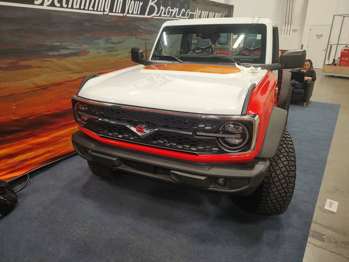 Ford Bronco Coyote V8 Bronco 6G at SEMA IMG_20241104_164448745