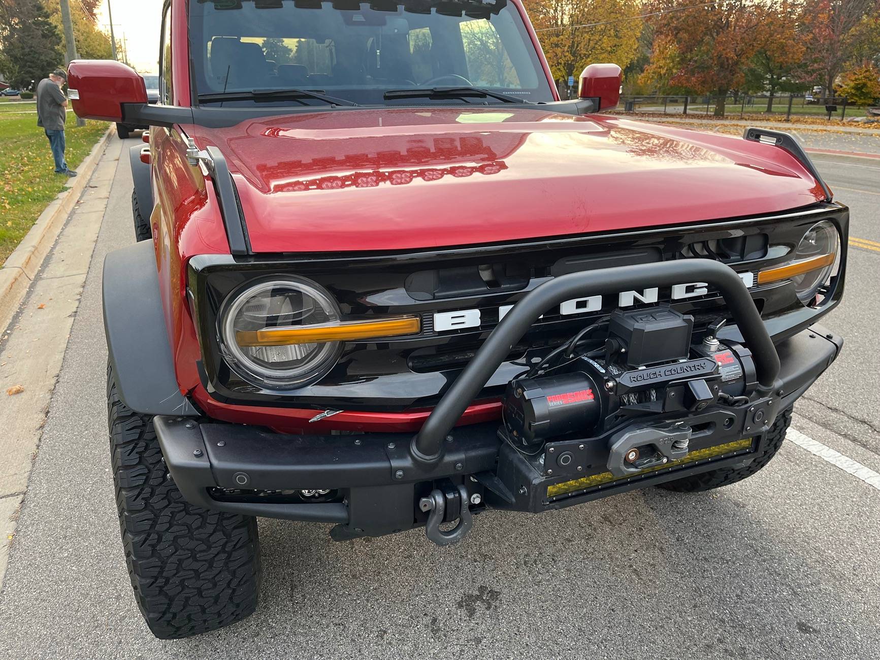 Ford Bronco Hit Deer Need Advice IMG_3562