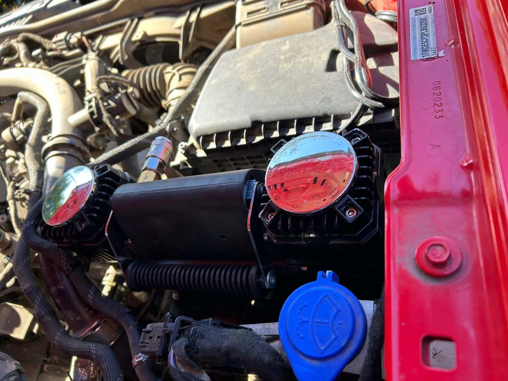Ford Bronco Under Hood Air Compressor Options IMG_3619