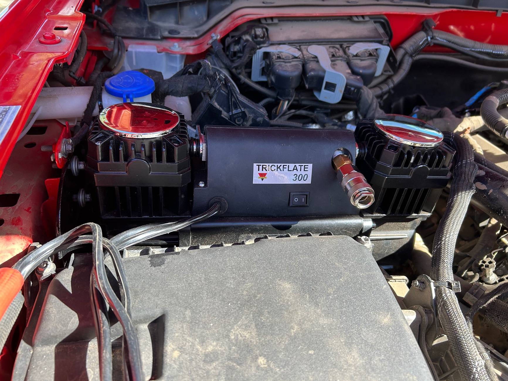 Ford Bronco Under Hood Air Compressor Options IMG_3620
