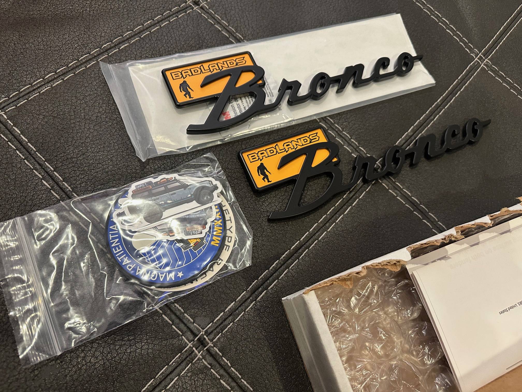 Ford Bronco Archetype Racing | New Badlands Badges - $199 IMG_9863