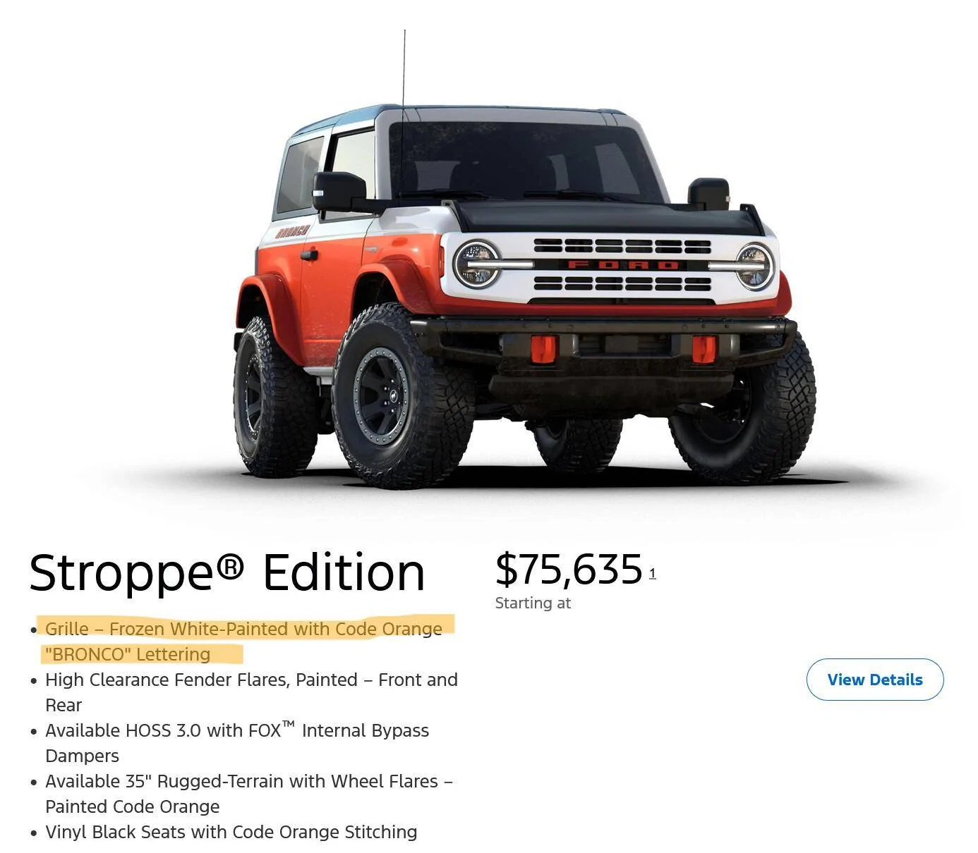Ford Bronco 2025 Bronco Build & Price is here!!! Screenshot 2024-11-07 at 08-08-21 2025 Ford Bronco® SUV Pricing Photos Specs & More Ford.com