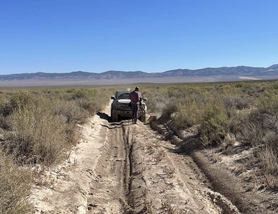 Ford Bronco Pony Express Trail Nevada: 8 days, 2200 miles total (550 off-road), 1 Recovery Stuck in ruts