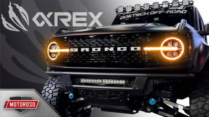 Ford Bronco BIG Savings on AlphaRex Headlights! hq720