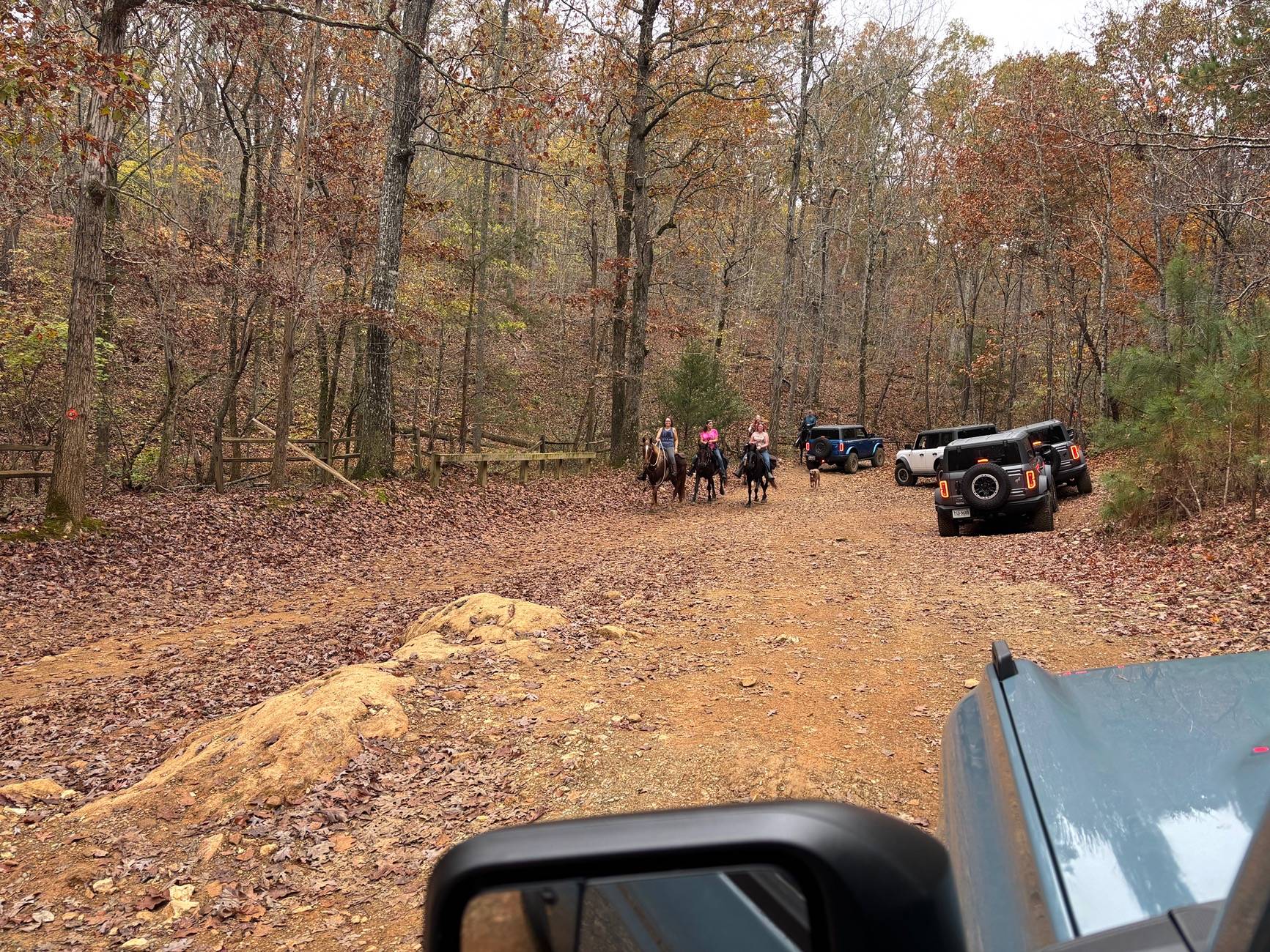 Ford Bronco Attended Uhwarrie National Forest Off-Roadeo Outpost, a blast! IMG_6288