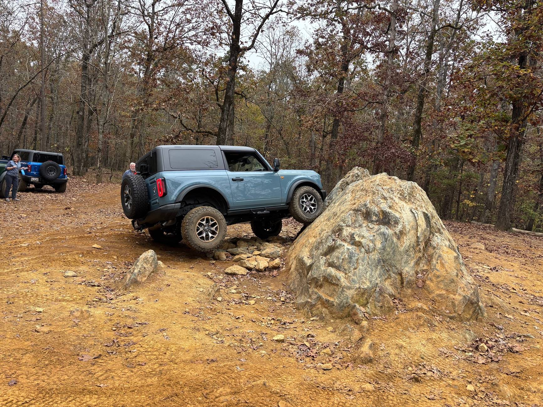 Ford Bronco Attended Uhwarrie National Forest Off-Roadeo Outpost, a blast! IMG_6272