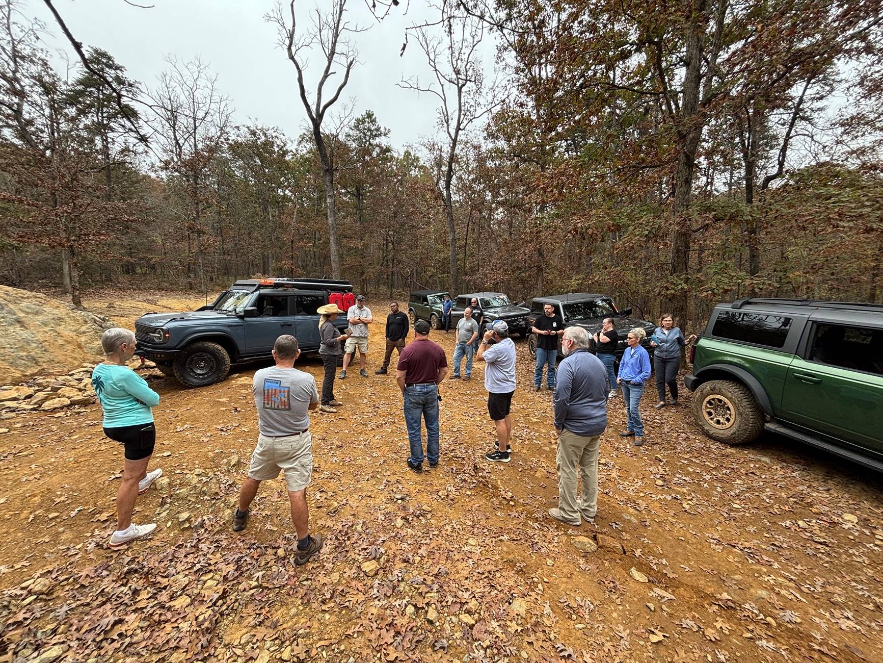 Ford Bronco Attended Uhwarrie National Forest Off-Roadeo Outpost, a blast! IMG_6280