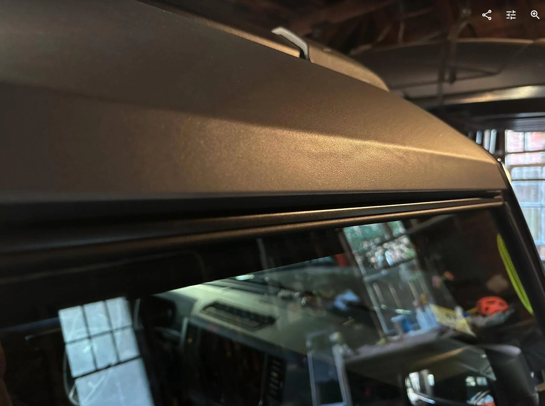 Ford Bronco 2024 MIC top delamination or normal? Screenshot 2024-11-09 at 7.21.50 AM