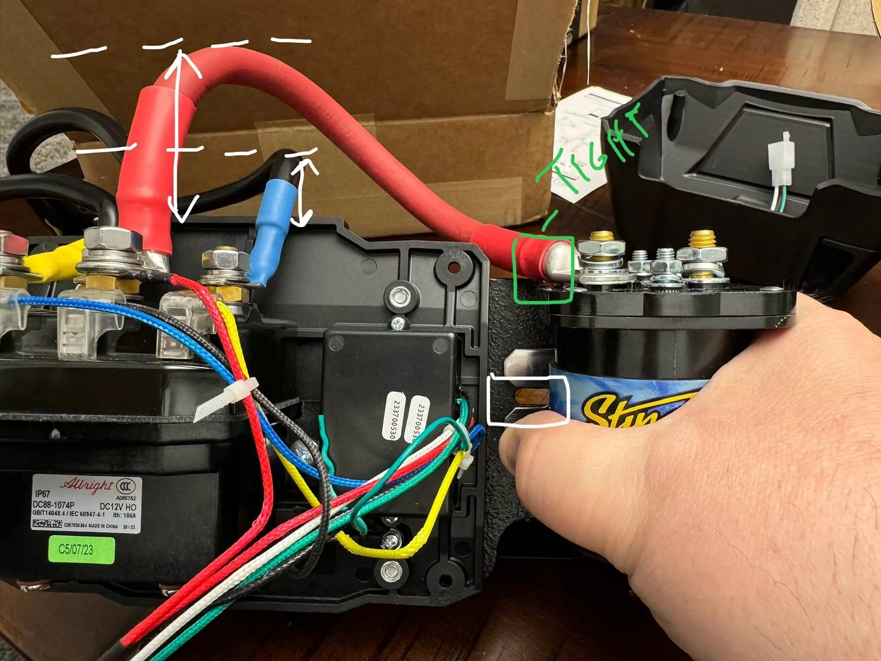 Ford Bronco Switch or Solenoid for Winch IMG_1581