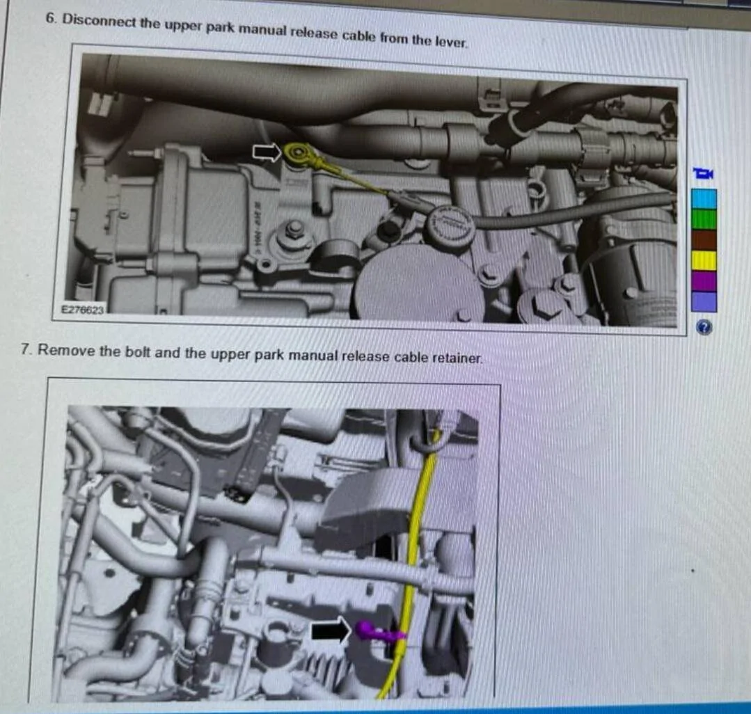 Ford Bronco Question about SSM 51184 Manual Park Release Cable Screenshot_20241109_224530_Telegram