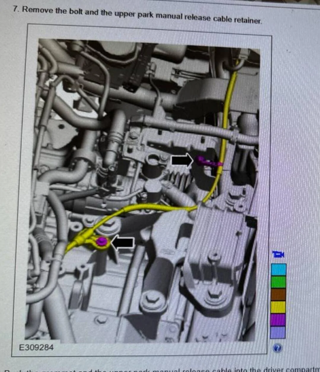 Ford Bronco Question about SSM 51184 Manual Park Release Cable Screenshot_20241109_224549_Telegram