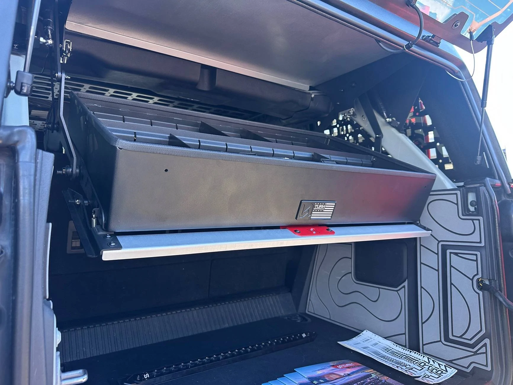 Ford Bronco Interior Tailgate Protection - Turn Offroad SEMA Bronco IMG_1066