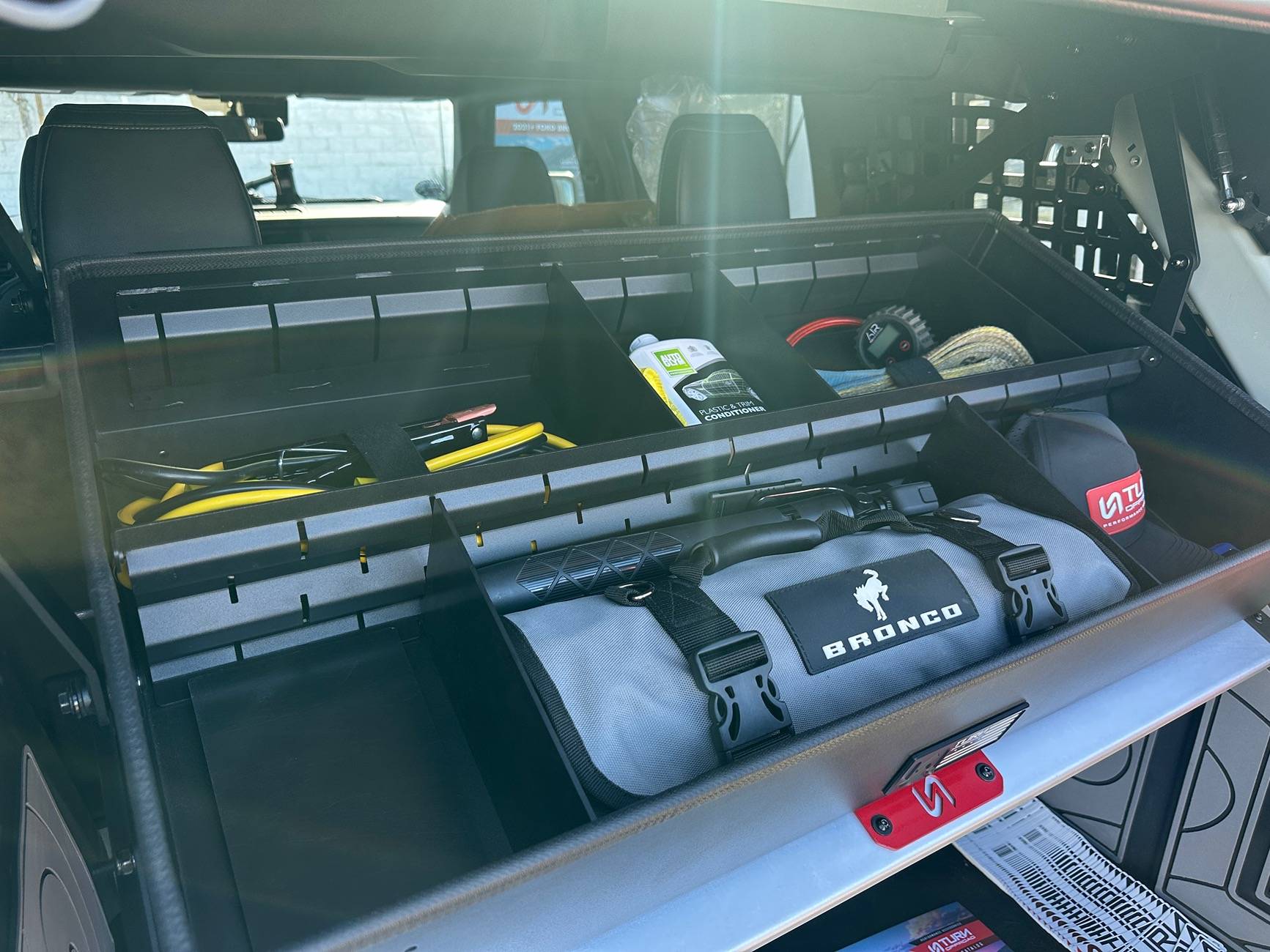 Ford Bronco Interior Tailgate Protection - Turn Offroad SEMA Bronco IMG_1067