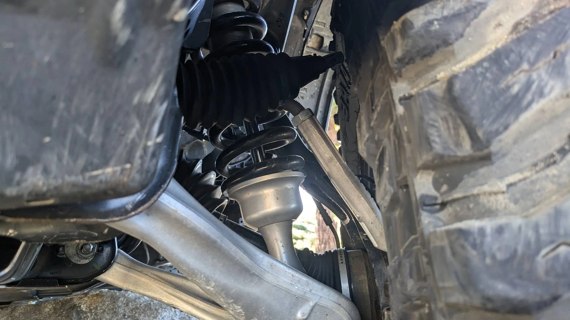 Ford Bronco Hoss 3.0 tie rod failure photos 1000001236