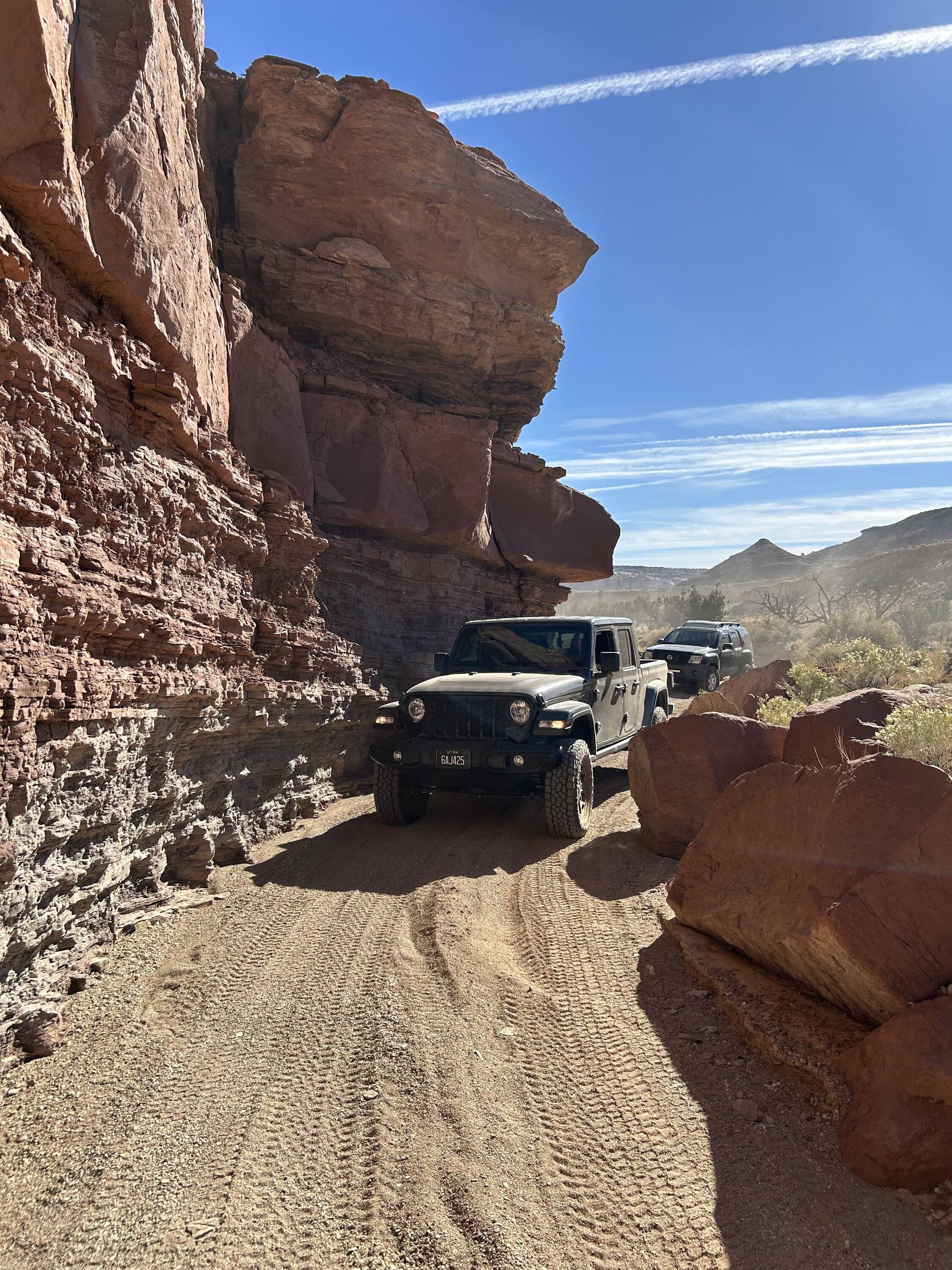 Ford Bronco Behind the Reef Trail @ San Rafael Swell Utah (Near Moab) IMG_8538