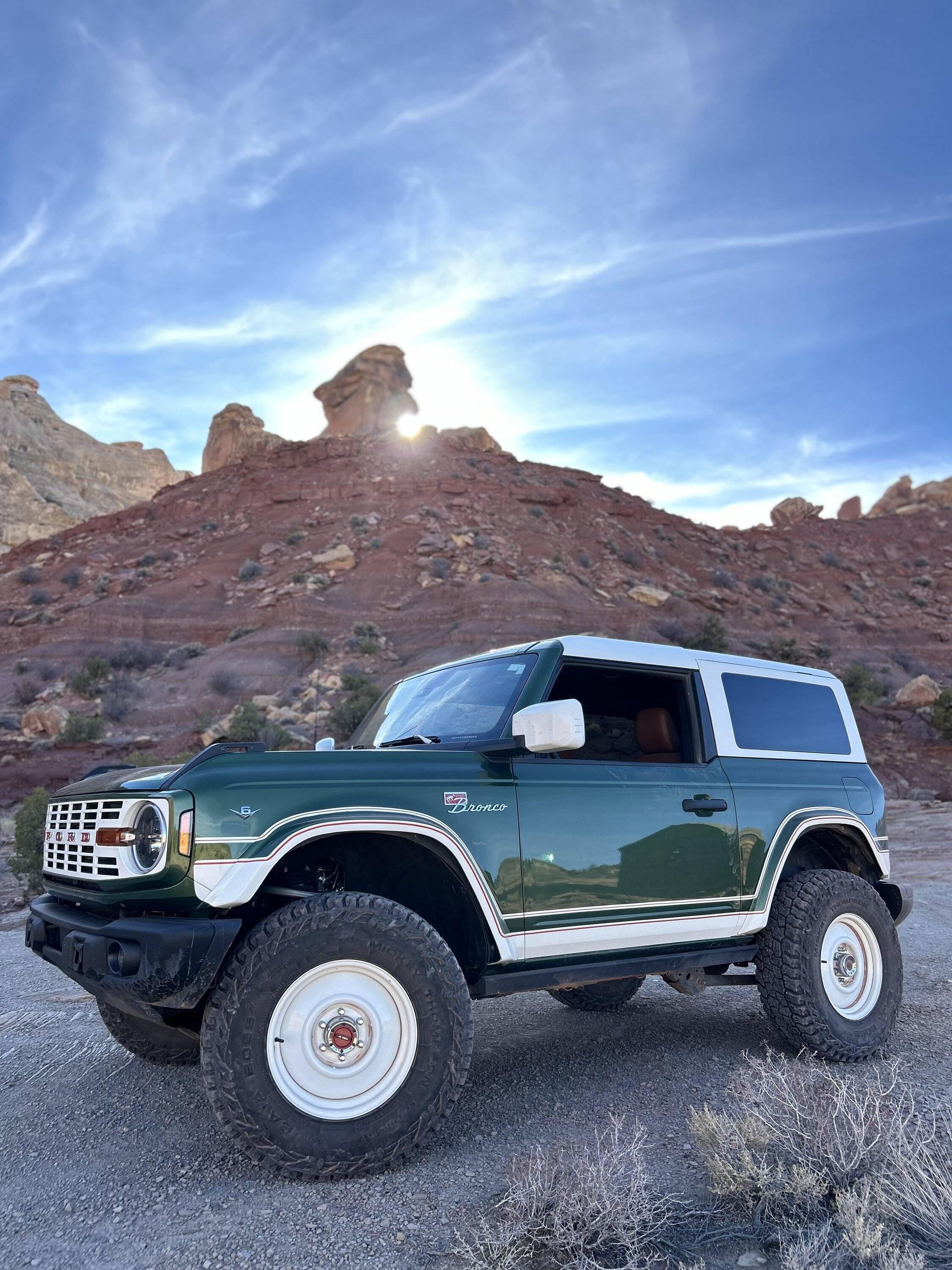 Ford Bronco Behind the Reef Trail @ San Rafael Swell Utah (Near Moab) IMG_8561