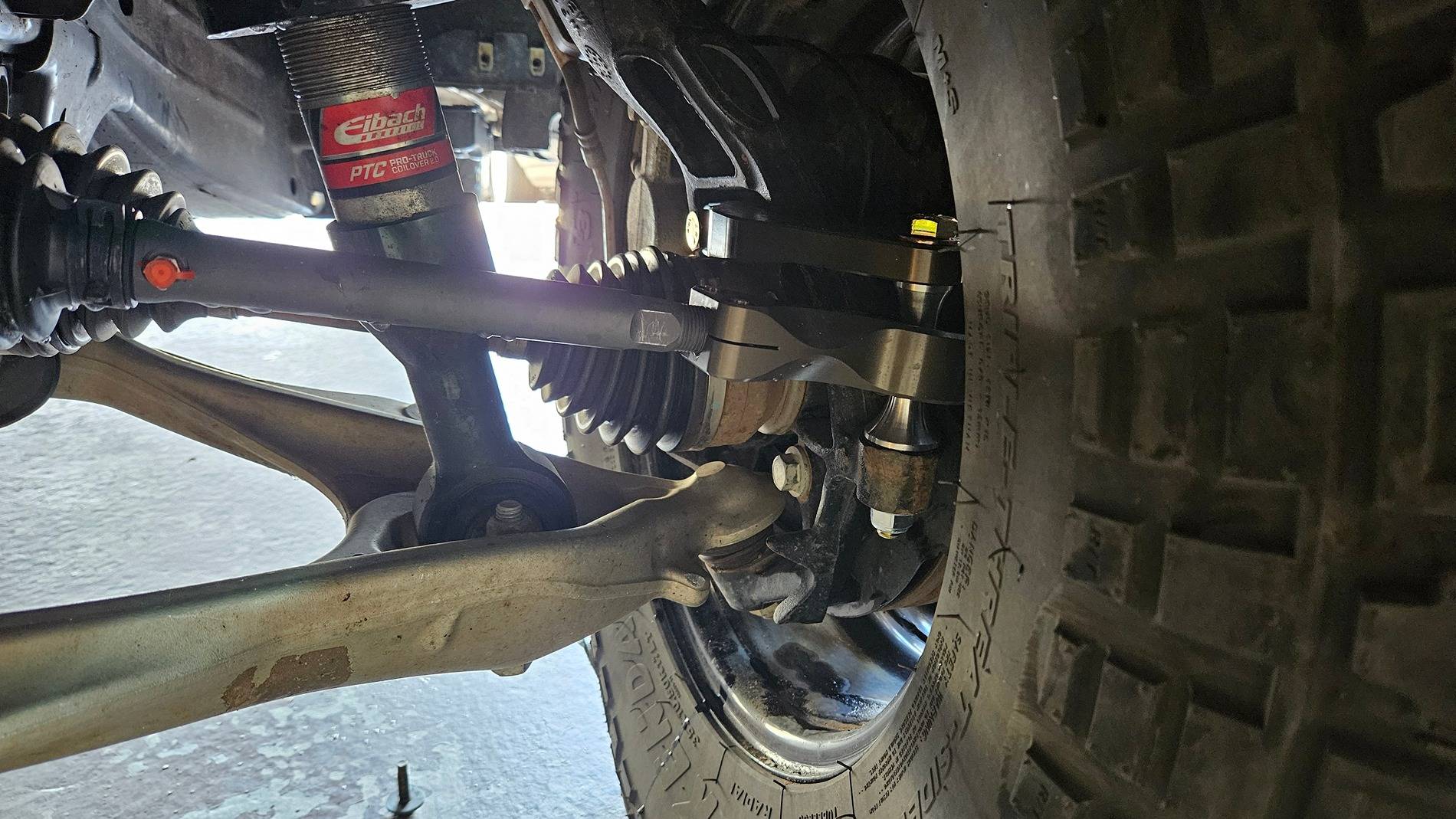 Ford Bronco Hoss 3.0 tie rod failure photos 20240428_130129