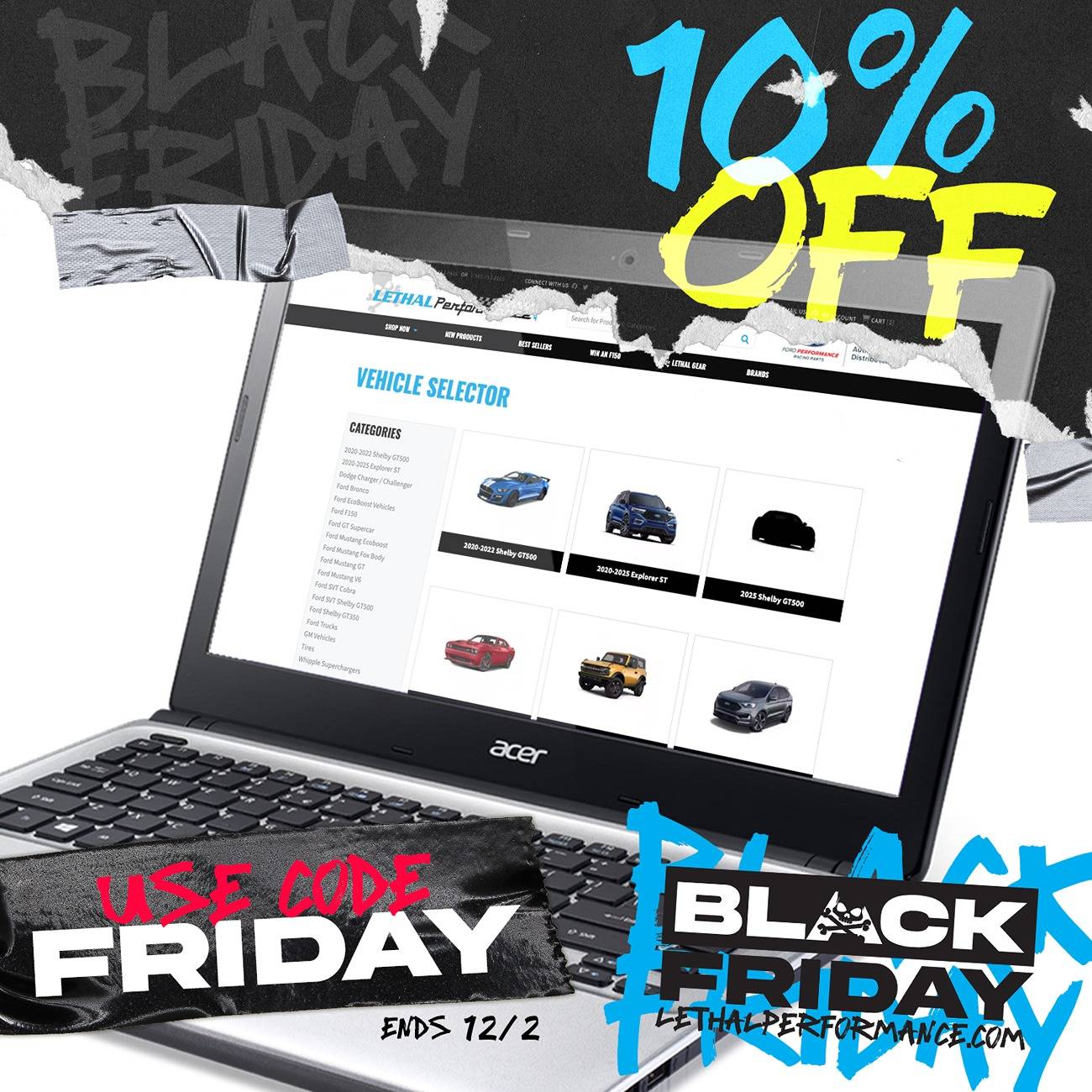 Ford Bronco 2024 Black Friday starts NOW at Lethal Performance! Sitewide