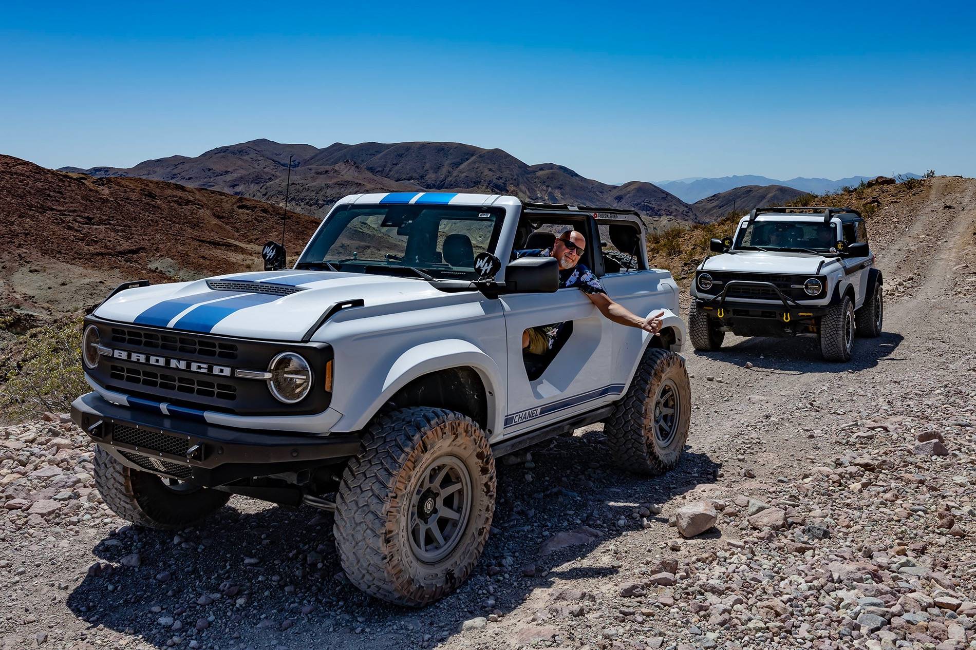 Ford Bronco Underground Graphics "Wimby White" Bronco at SEMA DTS_4271Y-2400w