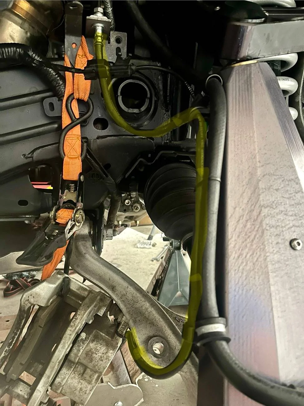 Ford Bronco 74 Weld brake line pressure loss IMG_4155