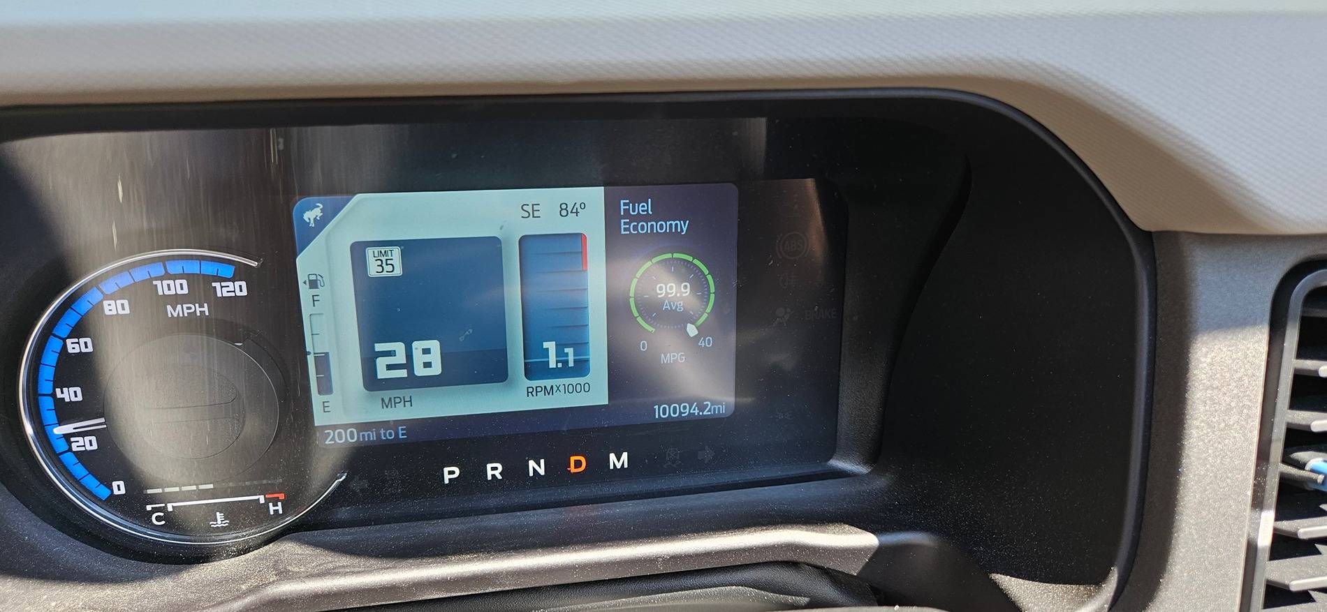 Ford Bronco Best real-world MPG achieved? 20240813_154533