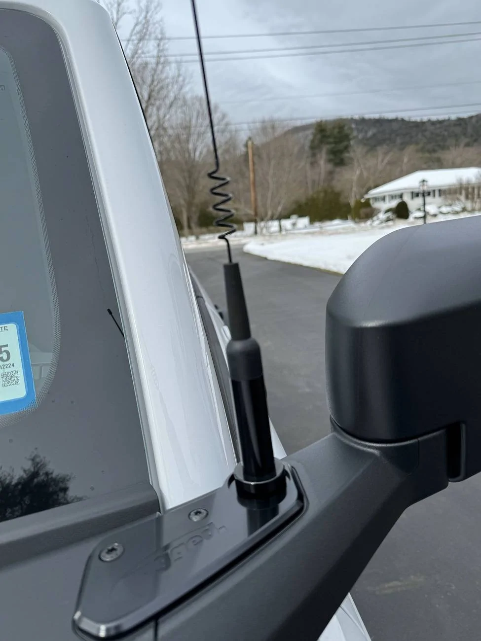 Ford Bronco Antenna Location 2023 Bronco Antenna Mount2