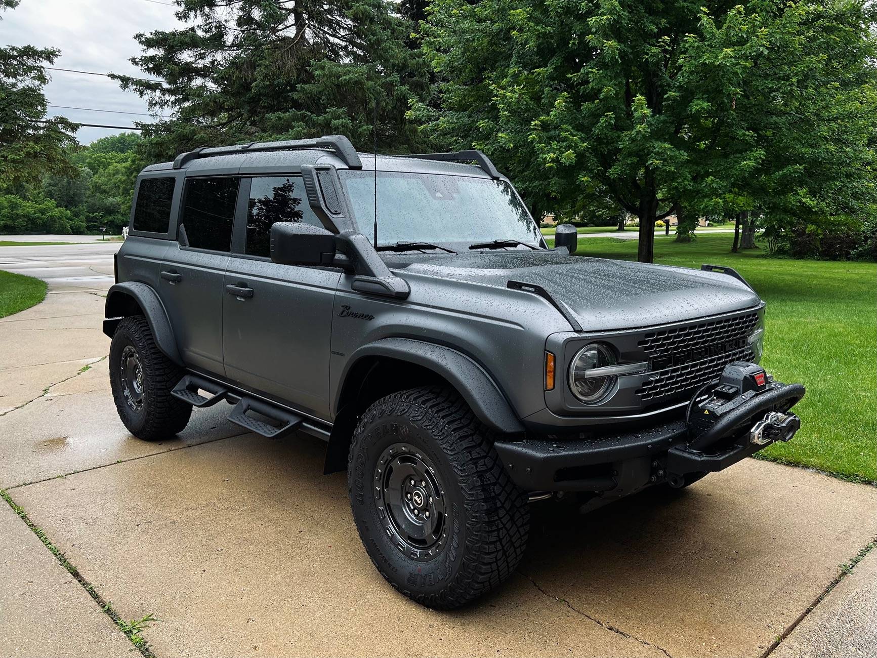 Ford Bronco Matte PPF, Tint & Ceramic Braptor Pics broncostealth