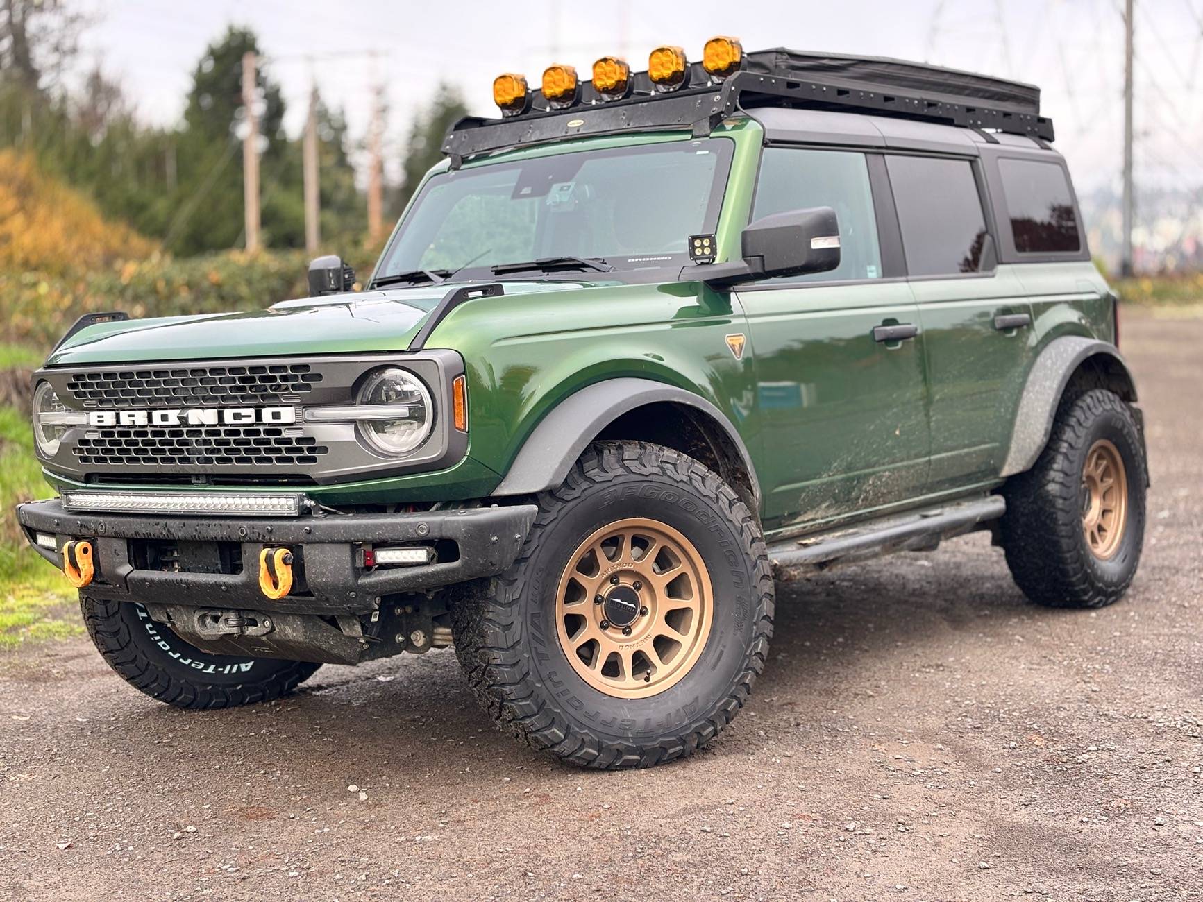Ford Bronco Big Green Badlands Build IMG_3511