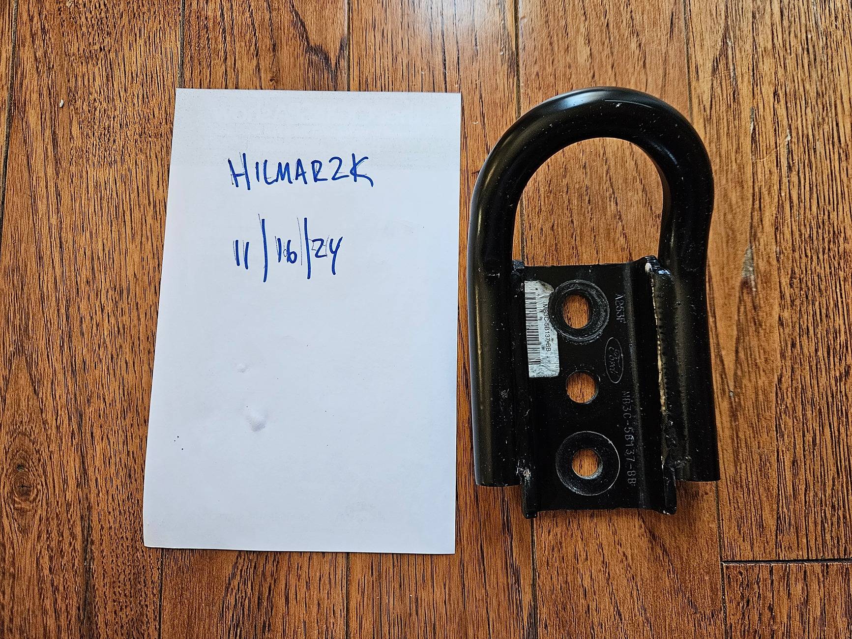 Ford Bronco Rear Tow Hook - $40 shipped 20241116_123404