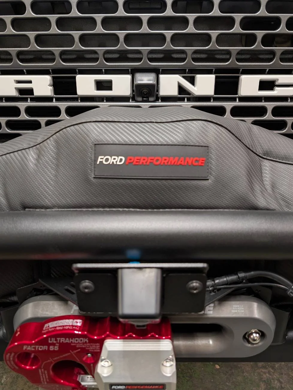 Ford Bronco Ford Performance Winch with Sensors (ACC, Camera, and Parking) Works Fine; Parts List and Photos camera.MP