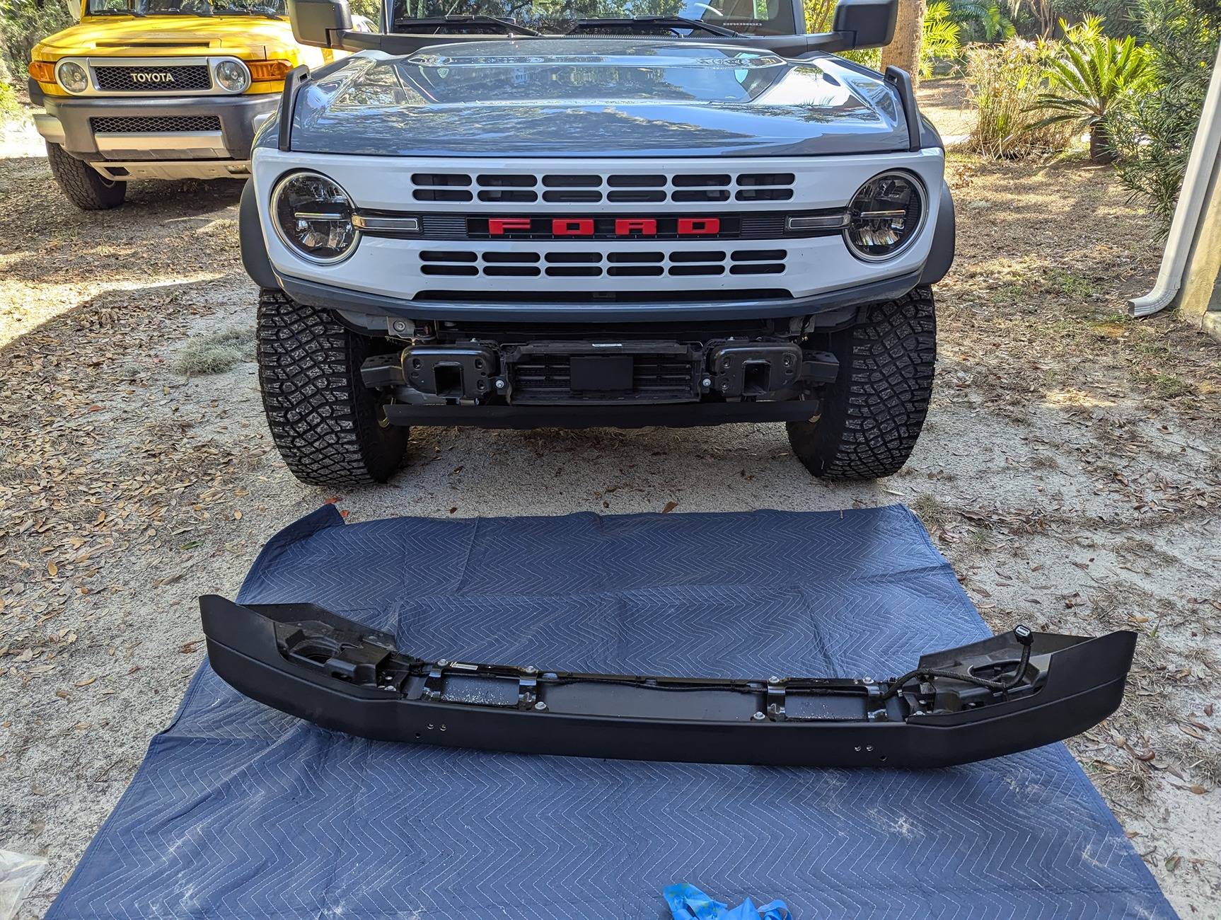 Ford Bronco DV8s Capable bumper bull bar! PXL_20241117_171412363