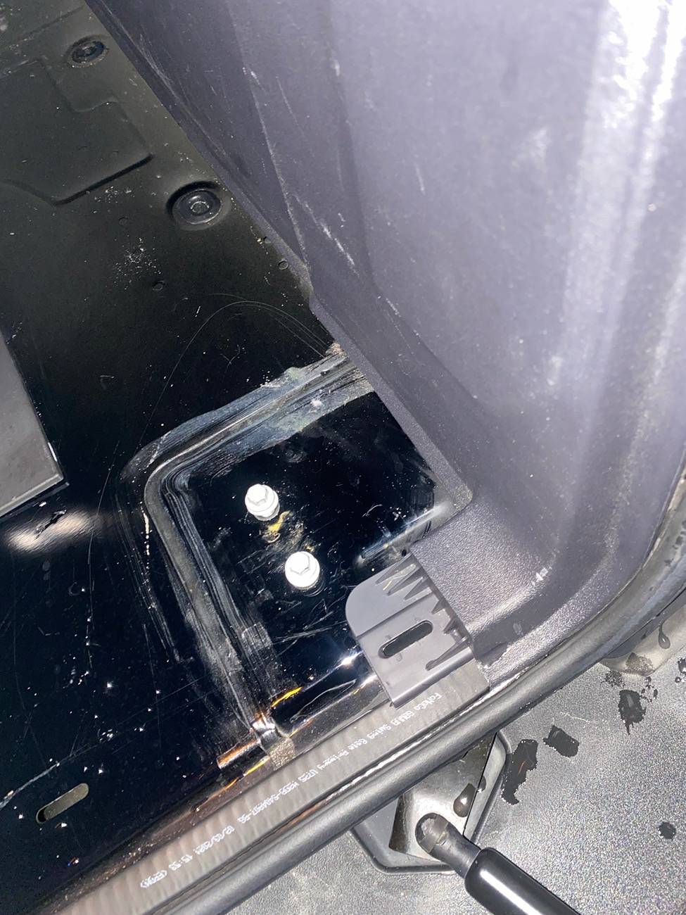 Ford Bronco Trunk Area Water Leak IMG_0287