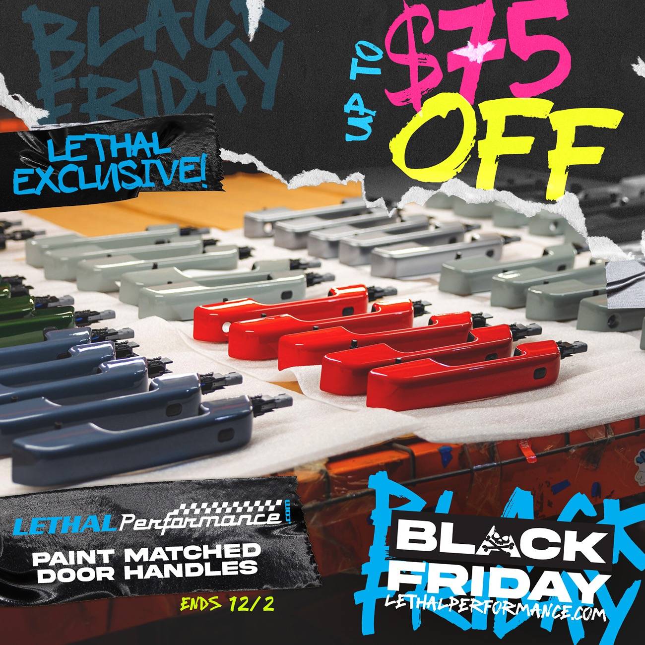 Ford Bronco 2024 Black Friday starts NOW at Lethal Performance! PaintMatch_Handles