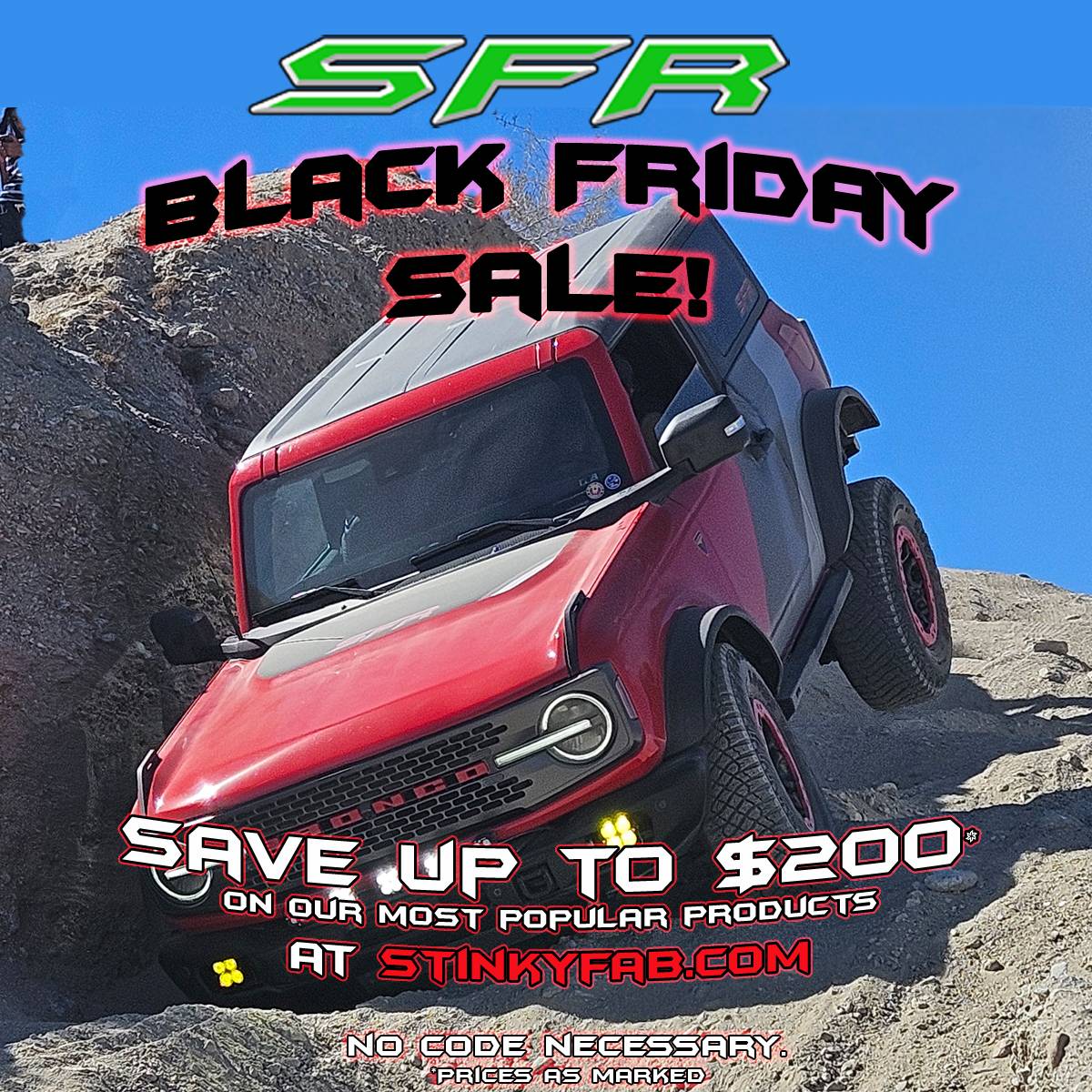 The SFR BLACK FRIDAY Sale starts now! | Bronco6G - 2021+ Ford Bronco ...