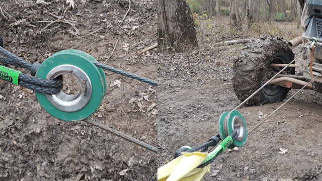 Ford Bronco Boomba Racing Compact Rotating Counterbalanced Snatch Ring! SnatchBlockGIF-tiny