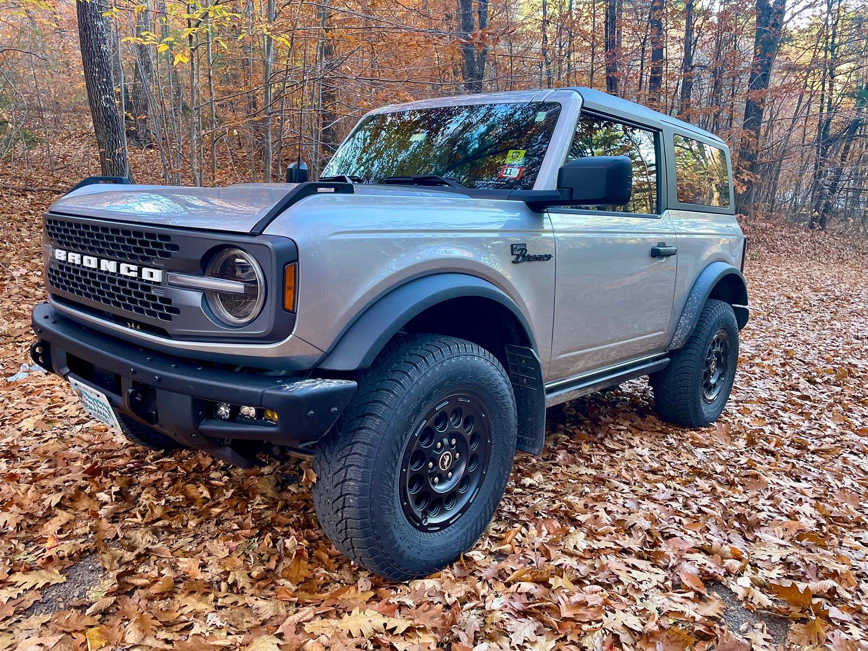 Ford Bronco Modular Bumper: Three Fog Lights IMG_2196-2