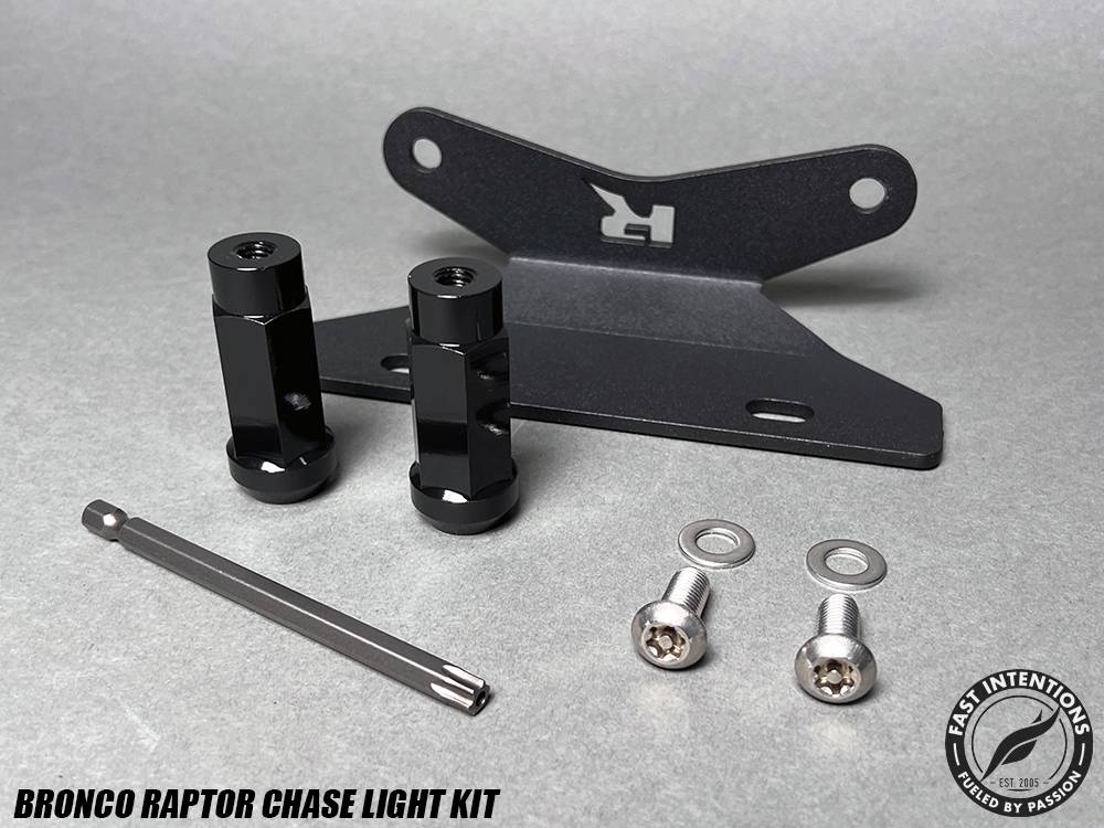 Ford Bronco NEW! Bronco Raptor ”UNI” Chase Light Mount by Fast Intentions rpt_kit