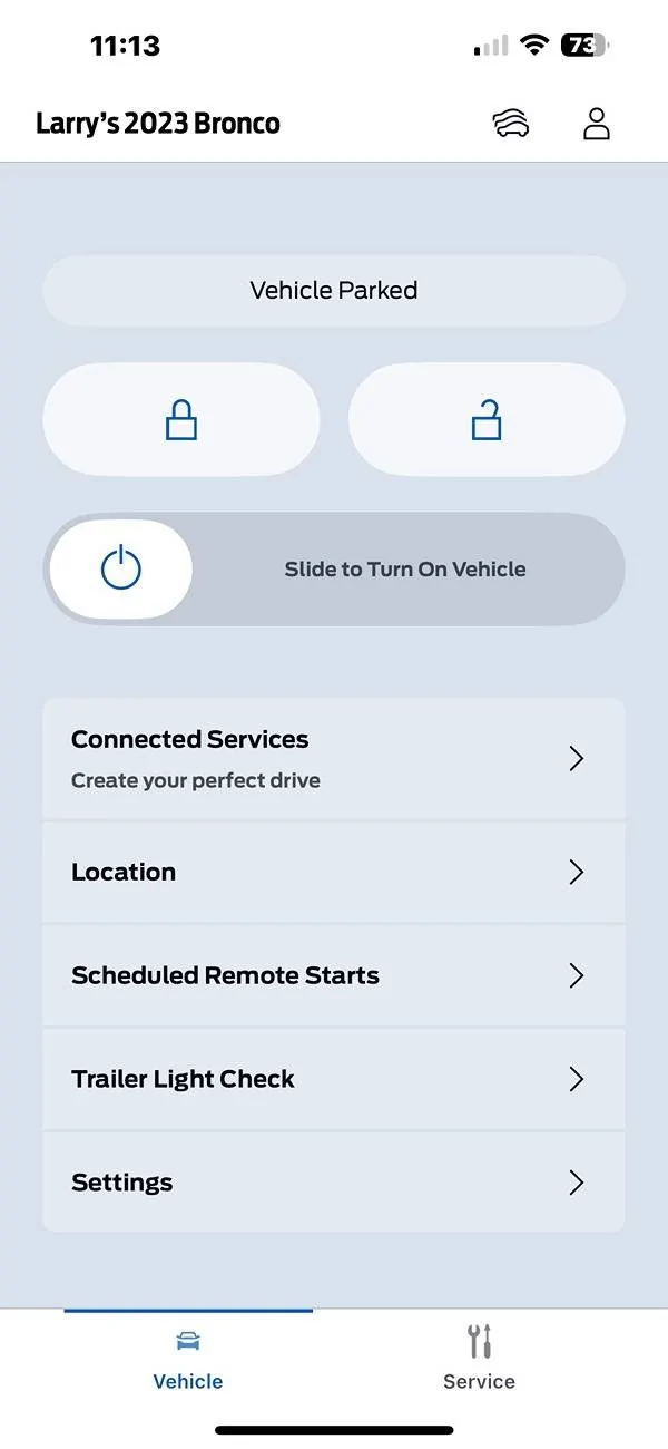 Ford Bronco Latest FordPass App Update IMG_3862