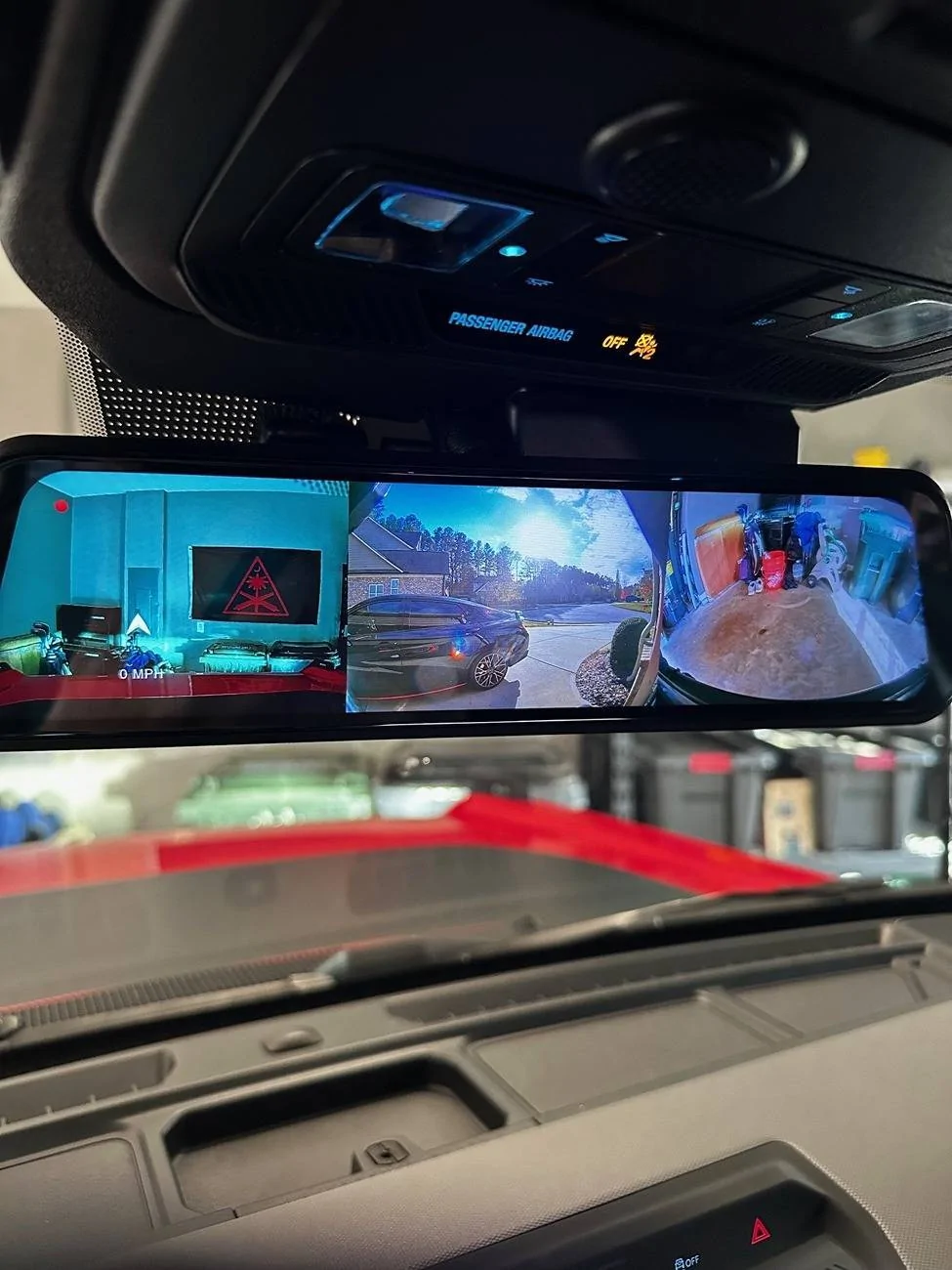 Ford Bronco 3-Channel Rear-View Mirror Camera Option (For Those That Want a Front Camera) - Acumen M4 and Brandmotion Mount 3-jpg