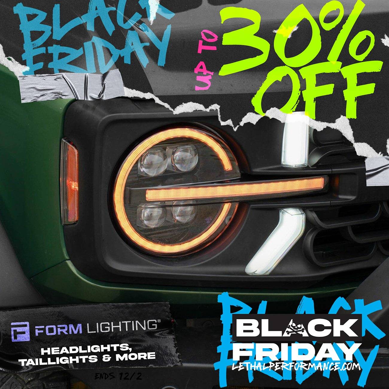 Ford Bronco 2024 Black Friday starts NOW at Lethal Performance! Form_Bronco