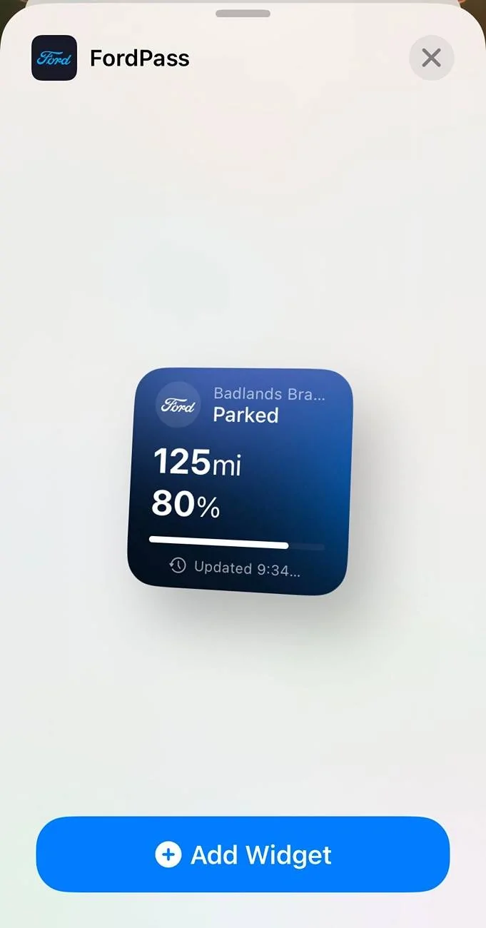 Ford Bronco Latest FordPass App Update IMG_0792