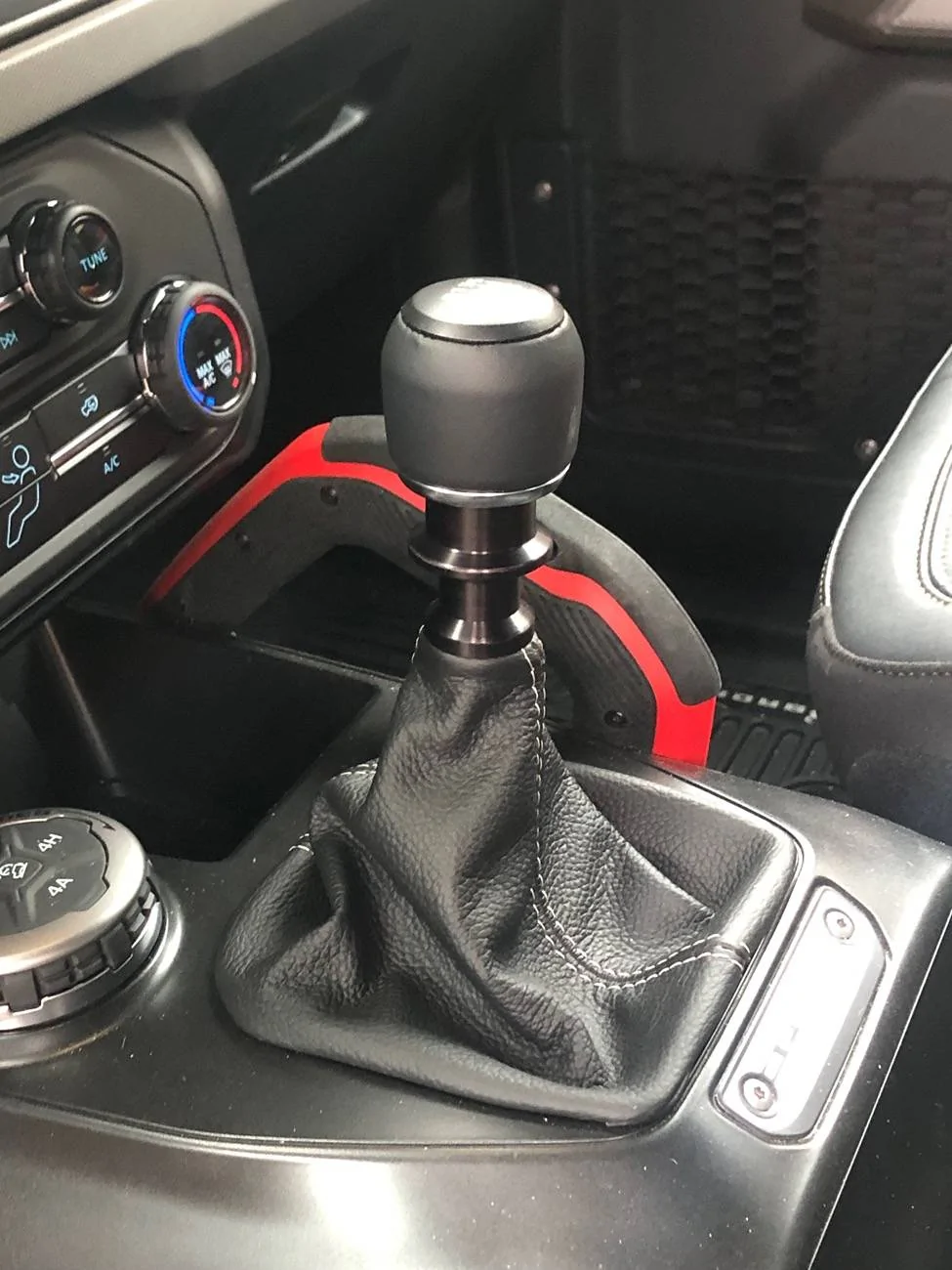 Ford Bronco 7 MT Reverse Lockout Lever IMG_0739
