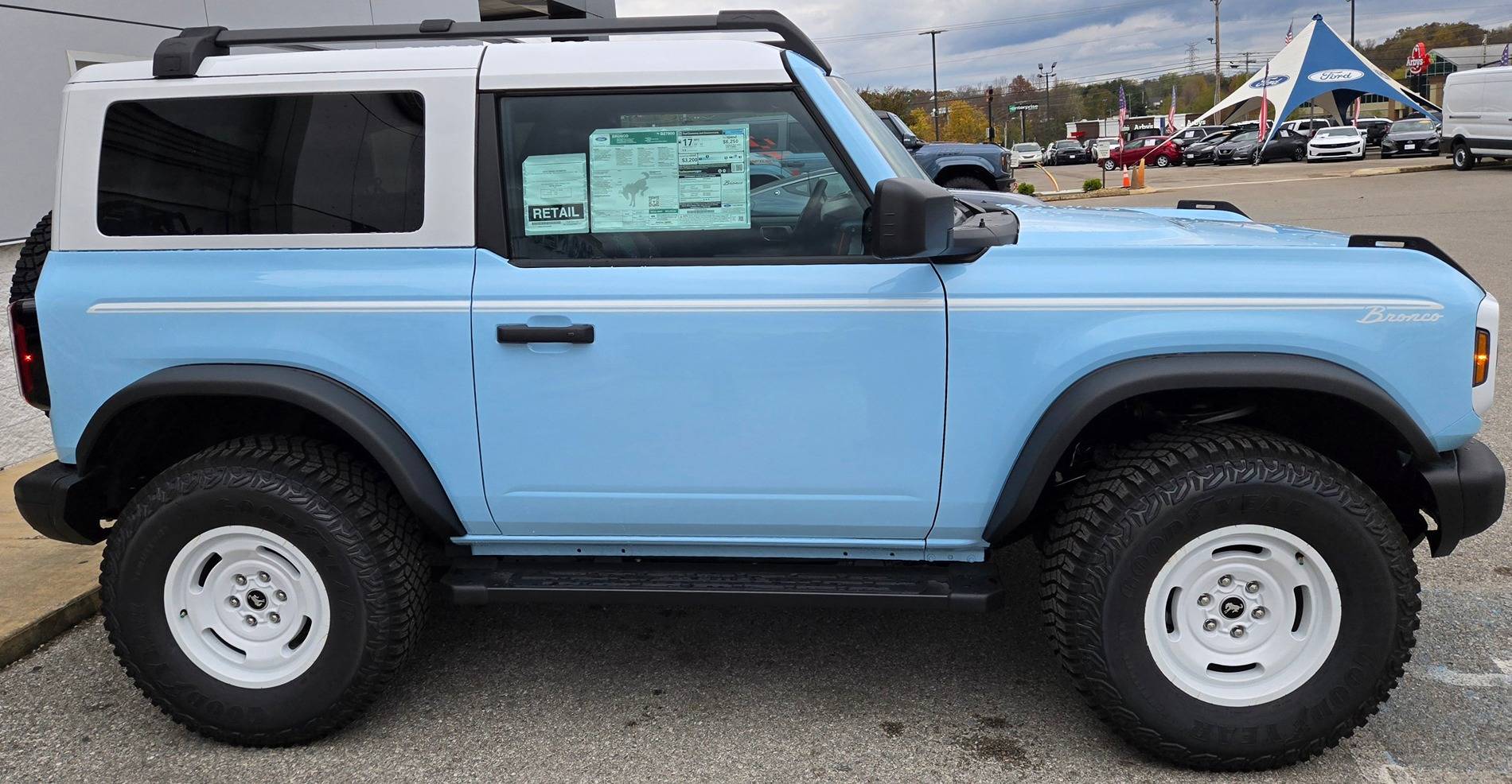 Ford Bronco Ordering a 2024 Heritage 1000007910