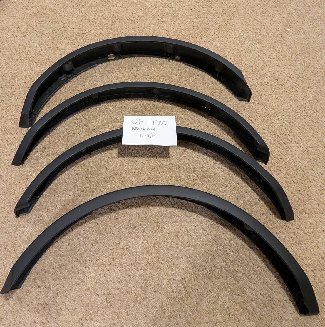 Ford Bronco FS: SAS fender flares - $100 fenders1