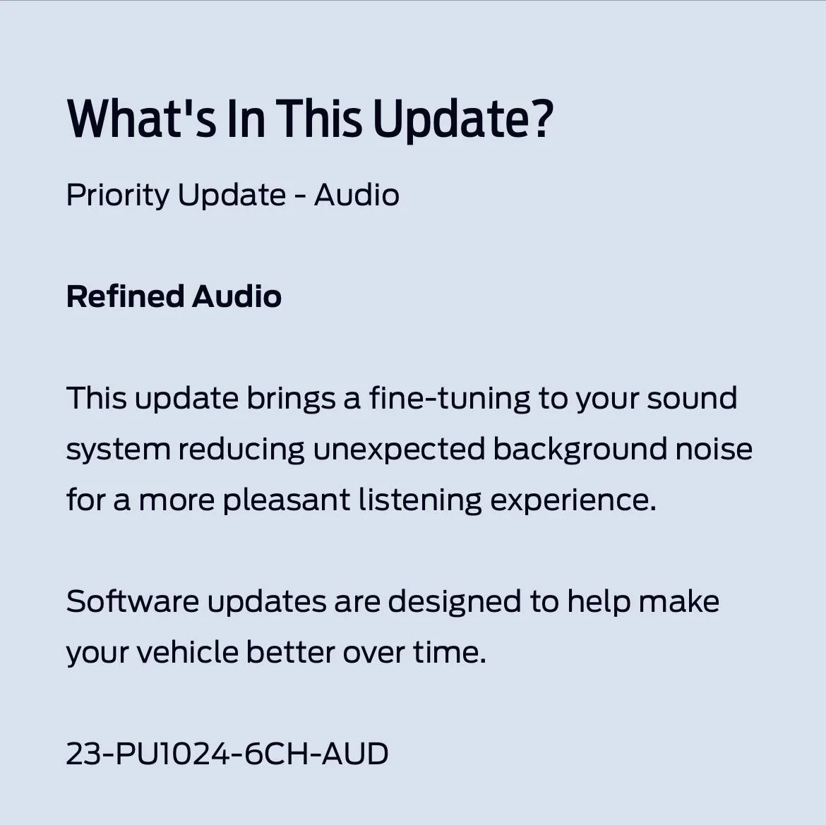 Ford Bronco Carplay/Sync no audio intermittent issue IMG_7421